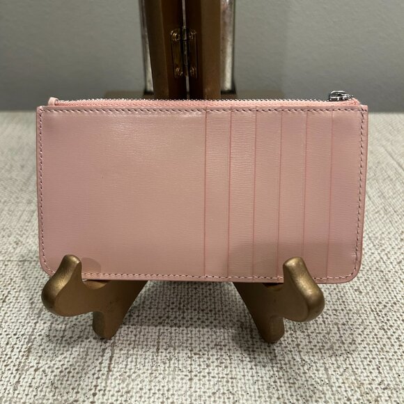 Ferragamo Calfskin Gancini Card Holder Nylund Pink - Picture 2 of 5